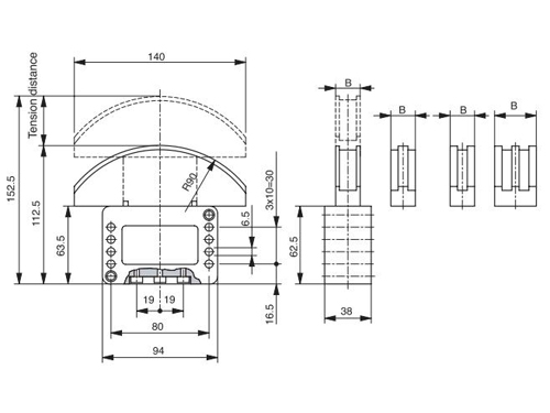午夜黄色电影張緊器 SPANN-BOX SIZE 30 係列