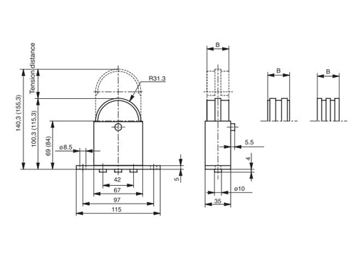午夜黄色电影張緊器 SPANN-BOX SIZE 1 係列