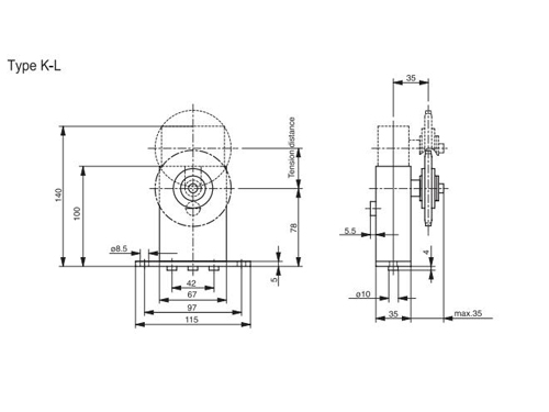 午夜黄色电影張緊器 SPANN-BOX SIZE 1係列
